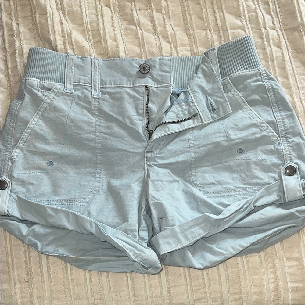 Light Blue Women's Shorts